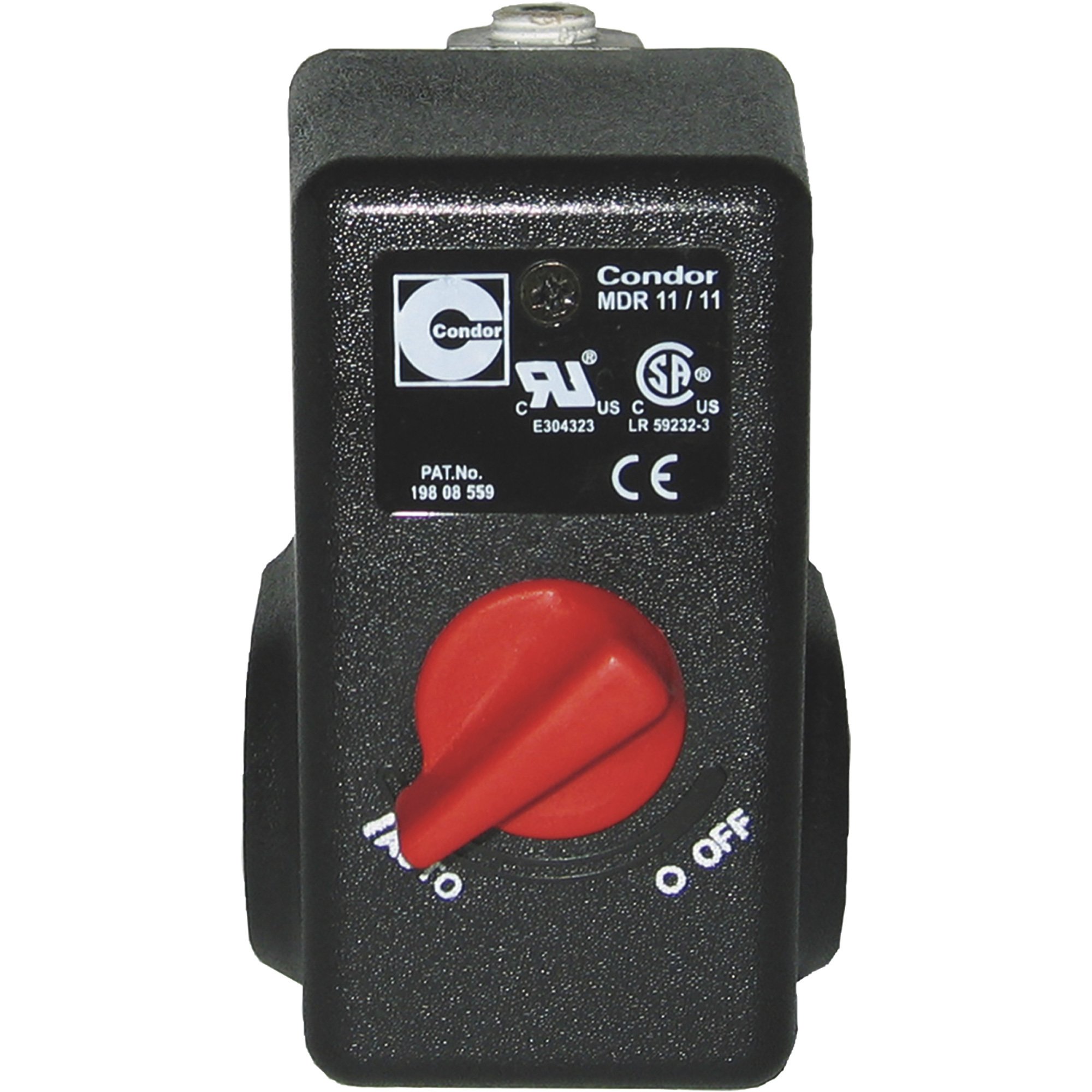 Powermate Air Compressor Pressure Switch — 125-155 PSI, 4 Port Switch with Bleeder, Model# 034-0242RP